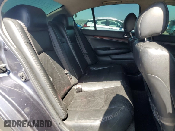 2007 Infiniti G35 Sedan Journey with VIN JNKBV61E07M729382, listed as a Copart auction lot 52576625 with 178,650 mi miles and Salvage Title. Bid and sale history available at carsss.com. Image 10.