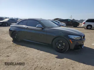2018 BMW 2 Series M240i with VIN WBA2J5C52JVC07276, listed as a Copart auction lot 59146135 with 66,277 mi miles and Salvage title. Bid and sale history available at DreamBid. Image 4.