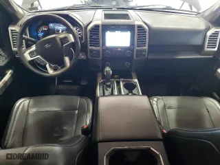 2016 Ford F-150 XLT with VIN 1FTEW1EP4GFD35267, listed as a Copart auction lot 50608575 with 77,795 mi miles and Salvage Title. Bid and sale history available at carsss.com. Image 8.