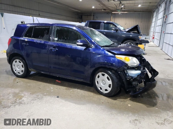 2008 Scion xD with VIN JTKKU10458J028509, listed as a Copart auction lot 75828604 with 148,335 mi miles and Salvage Title. Bid and sale history available at DreamBid. Image 4.
