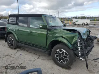 2023 Ford Bronco z VIN 1FMEE5BP1PLB18612, wystawiony jako Copart lot #53937575 z przebiegiem 28 536 mil mil oraz Szkoda całkowita • Salvage title. Historia ofert i sprzedaży dostępna na DreamBid. Obrazek 4.