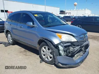 2007 Honda CR-V EX-L with VIN JHLRE38727C025330, listed as a IAAI auction lot 41844216 with 170,183 mi miles and . Bid and sale history available at carsss.com. Image 1.