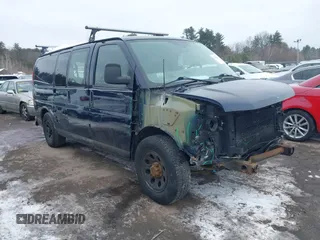 2009 Chevrolet Express Cargo z VIN 1GCFG15X991147555, wystawiony jako IAAI lot #41548683 z przebiegiem 196 201 mil mil oraz . Historia ofert i sprzedaży dostępna na DreamBid. Obrazek 1.