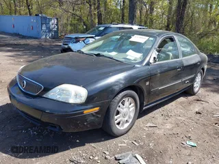 2005 Mercury Sable LS with VIN 1MEFM55S55A620137, listed as a IAAI auction lot 42138066 with 115,066 mi miles and . Bid and sale history available at carsss.com. Image 6.