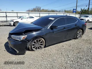 2018 Acura TLX Technology with VIN 19UUB1F57JA000272, listed as a Copart auction lot 53574695 with 94,451 mi miles and Salvage title. Bid and sale history available at DreamBid. Image 1.