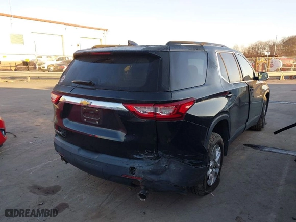 2019 Chevrolet Traverse LT Cloth with VIN 1GNERGKW4KJ111953, listed as a IAAI auction lot 41636139 with 102,626 mi miles. Bid and sale history available at carsss.com. Image 4.