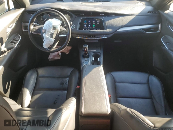 2023 Cadillac XT4 FWD Premium Luxury with VIN 1GYFZCR49PF125491, listed as a Copart auction lot 48508095 with 60,245 mi miles and Salvage Title. Bid and sale history available at carsss.com. Image 8.