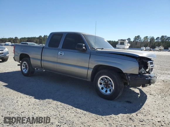 2007 Chevrolet Silverado 1500 LS with VIN 1GCEC19X57Z123494, listed as a Copart auction lot 50730215 with 282,053 mi miles and Salvage Title. Bid and sale history available at DreamBid. Image 4.