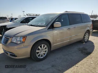 2016 Chrysler Town & Country Touring with VIN 2C4RC1BG2GR147984, listed as a Copart auction lot 48196815 with 136,214 mi miles and Salvage Title. Bid and sale history available at carsss.com. Image 1.