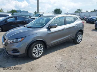 2021 Nissan Rogue Sport S with VIN JN1BJ1AW4MW438055, listed as a IAAI auction lot 40187237 with 68,858 mi miles. Bid and sale history available at carsss.com. Image 2.