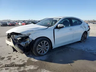 2018 Acura TLX with VIN 19UUB1F39JA002412, listed as a Copart auction lot 41780555 with 140,950 mi miles and Salvage Title. Bid and sale history available at carsss.com. Image 1.