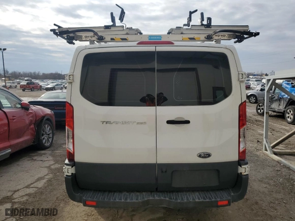 2016 Ford Transit Cargo Van with VIN 1FTYR1ZM1GKA90813, listed as a Copart auction lot 45057675 with 153,212 mi miles and Clean Title. Bid and sale history available at carsss.com. Image 6.