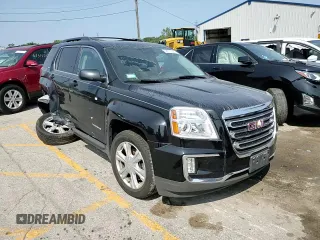 2017 GMC Terrain SLE with VIN 2GKALNEK5H6324202, listed as a Copart auction lot 68570044 with 52,031 mi miles and Salvage Title. Bid and sale history available at carsss.com. Image 12.