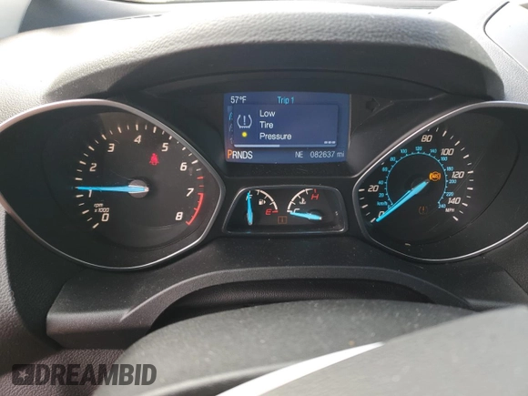 2014 Ford Escape SE with VIN 1FMCU0GX8EUC98393, listed as a Copart auction lot 48501205 with 82,637 mi miles and Salvage Title. Bid and sale history available at carsss.com. Image 9.