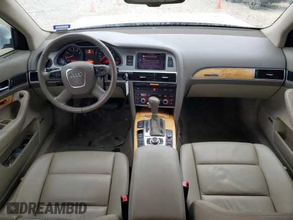 2007 Audi A6 3.2L with VIN WAUDH74F87N156332, listed as a Copart auction lot 82374124 with 123,728 mi miles and Salvage Title. Bid and sale history available at carsss.com. Image 8.