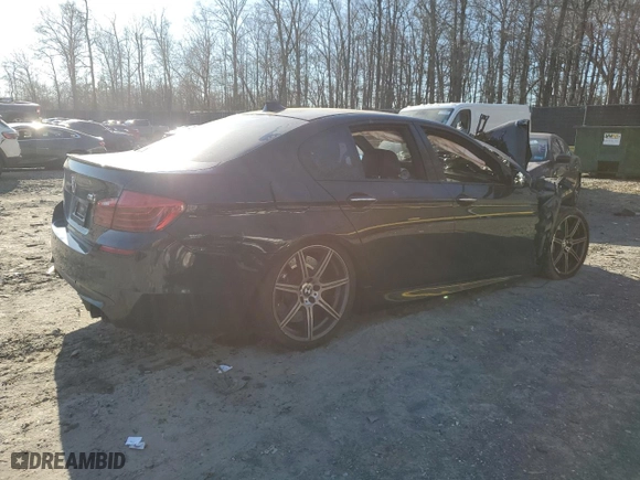 2015 BMW M5 with VIN WBSFV9C56FD595129, listed as a Copart auction lot 41926774 with 65,936 mi miles. Bid and sale history available at carsss.com. Image 3.