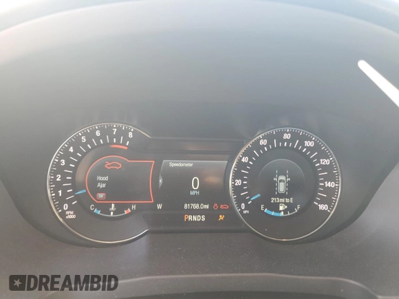 2018 Ford Explorer Platinum with VIN 1FM5K8HT5JGC38878, listed as a Copart auction lot 46522295 with 81,768 mi miles and Salvage Title. Bid and sale history available at DreamBid. Image 9.