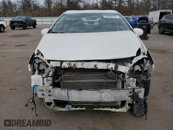 2014 Toyota Prius Four with VIN JTDKN3DU1E0382314, listed as a Copart auction lot 53436745 with 235,097 mi miles and Salvage Title. Bid and sale history available at carsss.com. Image 5.