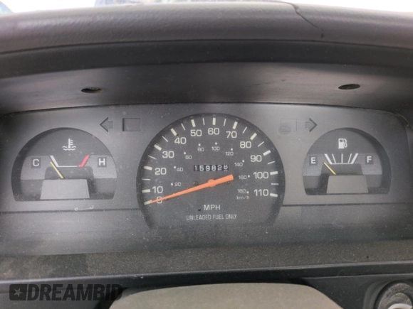 1993 Toyota Pickup with VIN 4TARN81A0PZ075782, listed as a Copart auction lot 62792165 with 159,828 mi miles and Clean title. Bid and sale history available at DreamBid. Image 9.
