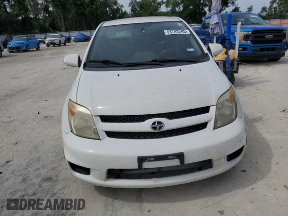 2006 Scion xA with VIN JTKKT624060157760, listed as a Copart auction lot 53782385 with 185,386 mi miles and Salvage Title. Bid and sale history available at carsss.com. Image 5.