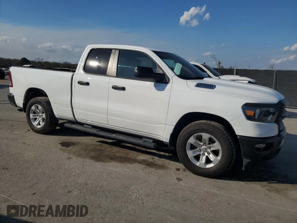 2023 Ram 1500 Tradesman with VIN 1C6RRFCG2PN631569, listed as a Copart auction lot 45149775 with 24,291 mi miles and Clean title. Bid and sale history available at DreamBid. Image 4.