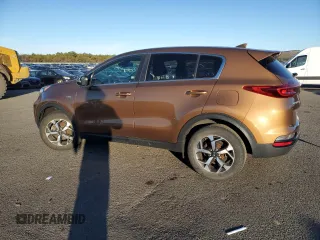 2020 Kia Sportage LX with VIN KNDPMCAC7L7650310, listed as a Copart auction lot 87936345 with 56,614 mi miles and Non Repairable. Bid and sale history available at carsss.com. Image 2.
