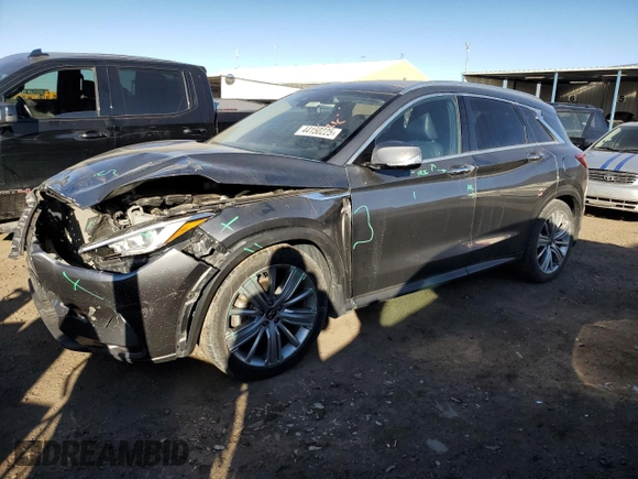 2020 Infiniti QX50 Luxe с VIN 3PCAJ5M33LF104023, выставлен на аукционе Copart как лот 44150225 с пробегом 58 110 миль миль и Списание • Salvage title. История ставок и продаж доступна на DreamBid. Изображение 1.