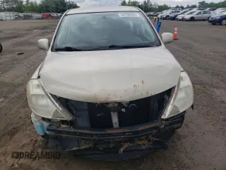 2008 Nissan Versa 1.8 S with VIN 3N1BC11E08L363075, listed as a Copart auction lot 54706934 with 116,191 mi miles and Salvage Title. Bid and sale history available at carsss.com. Image 5.