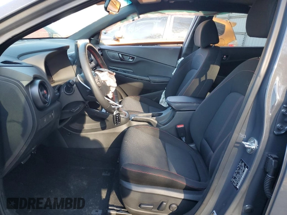 2023 Hyundai Kona N Line with VIN KM8K33A36PU995960, listed as a Copart auction lot 85613134 with 13,993 mi miles and Salvage Title. Bid and sale history available at carsss.com. Image 7.