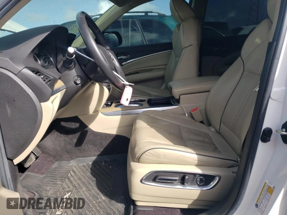 2020 Acura MDX w/Advance Pkg with VIN 5J8YD4H82LL014589, listed as a Copart auction lot 50556345 with 0 mi miles and Salvage Title. Bid and sale history available at carsss.com. Image 7.