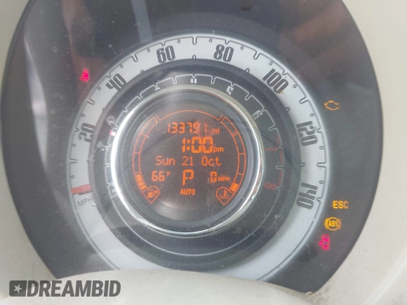 2013 FIAT 500 Pop with VIN 3C3CFFAR5DT526262, listed as a IAAI auction lot 42355214 with 133,791 mi miles and . Bid and sale history available at DreamBid. Image 7.