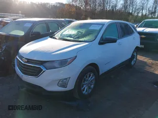 2020 Chevrolet Equinox LS z VIN 3GNAXSEV9LS739260, wystawiony jako IAAI lot #41058541 z przebiegiem 54 213 mil mil oraz . Historia ofert i sprzedaży dostępna na DreamBid. Obrazek 2.
