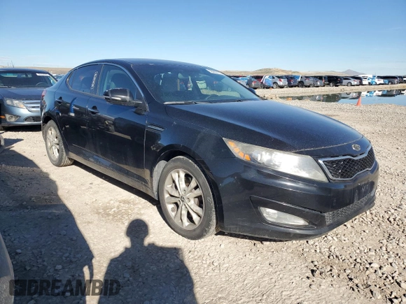 2012 Kia Optima EX with VIN 5XXGN4A61CG077215, listed as a Copart auction lot 50265135 with 162,224 mi miles and Clean Title. Bid and sale history available at carsss.com. Image 4.