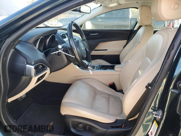 2017 Jaguar XE with VIN SAJAE4BN6HA972747, listed as a Copart auction lot 85415574 with 80,870 mi miles and Salvage Title. Bid and sale history available at DreamBid. Image 7.