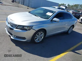 2017 Chevrolet Impala LT with VIN 1G1105SA3HU161608, listed as a IAAI auction lot 41852961 with 102,992 mi miles and . Bid and sale history available at DreamBid. Image 2.