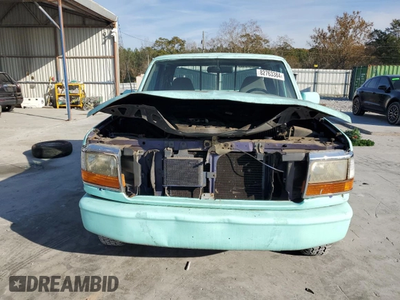 1995 Ford F-150 with VIN 1FTEX15N3SKB94882, listed as a Copart auction lot 82763384 with 212,873 mi miles and Clean Title. Bid and sale history available at carsss.com. Image 5.