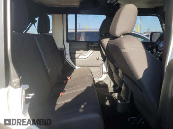 2018 Jeep Wrangler Unlimited Sport S with VIN 1C4BJWDG5JL846821, listed as a Copart auction lot 53310315 with 84,880 mi miles and Salvage title. Bid and sale history available at DreamBid. Image 10.