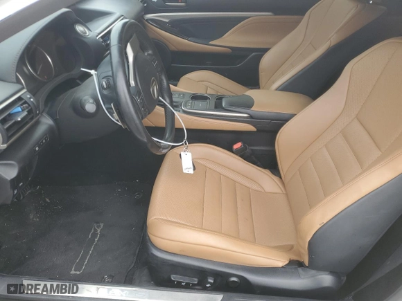 2016 Lexus RC 200t with VIN JTHHA5BC1G5000878, listed as a Copart auction lot 42168905 with 112,778 mi miles and Salvage Title. Bid and sale history available at carsss.com. Image 7.