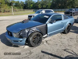 2006 Ford Mustang Standard with VIN 1ZVFT80N265204433, listed as a Copart auction lot 62462375 with 159,014 mi miles and Non repairable. Bid and sale history available at DreamBid. Image 1.