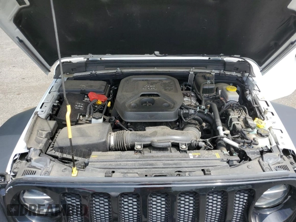 2021 Jeep Wrangler Unlimited Willys z VIN 1C4HJXDN3MW731183, wystawiony jako Copart lot #56769575 z przebiegiem 34 624 mil mil oraz Szkoda całkowita • Salvage title. Historia ofert i sprzedaży dostępna na DreamBid. Obrazek 11.