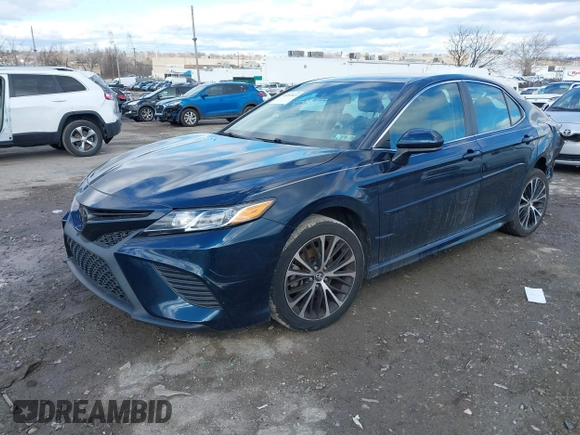 2018 Toyota Camry LE with VIN 4T1B11HK2JU598860, listed as a IAAI auction lot 41493633 with 74,480 mi miles. Bid and sale history available at carsss.com. Image 17.