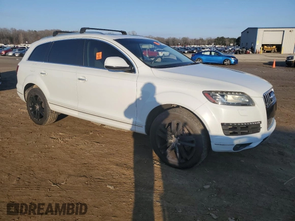 2012 Audi Q7 3.0L TDI Premium Plus with VIN WA1LMAFE0CD009461, listed as a Copart auction lot 88027175 with 0 mi miles and Salvage Title. Bid and sale history available at carsss.com. Image 4.