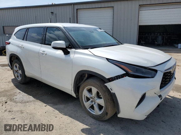 2021 Toyota Highlander L с VIN 5TDCZRAH6MS077003, выставлен на аукционе Copart как лот 56608825 с пробегом 44 418 миль миль и Списание • Salvage title. История ставок и продаж доступна на DreamBid. Изображение 4.