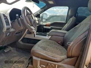 2017 Ford F-250 Lariat with VIN 1FT7W2BT4HEE31276, listed as a Copart auction lot 58258985 with 287,839 mi miles and Salvage title. Bid and sale history available at DreamBid. Image 7.