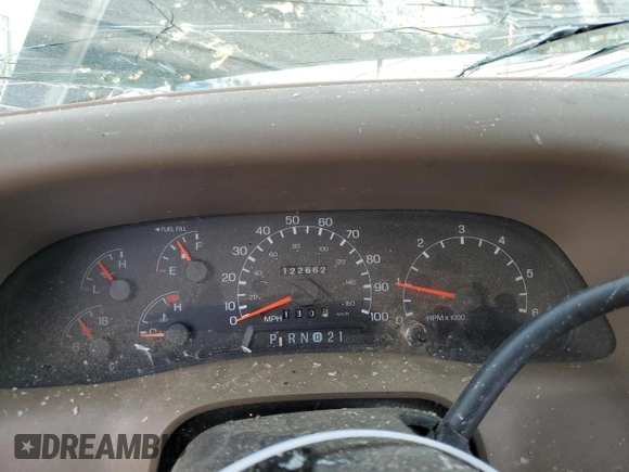 1999 Ford Super Duty F-250 XL with VIN 1FTNW21S6XED97050, listed as a Copart auction lot 45751325 with 122,662 mi miles and Salvage Title. Bid and sale history available at carsss.com. Image 9.
