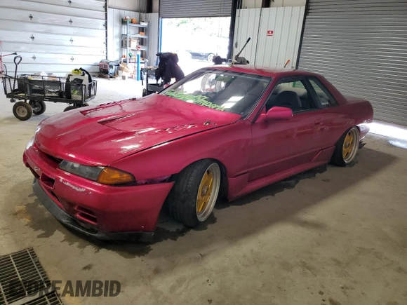 1991 Nissan Skyline z VIN HCR32253069, wystawiony jako Copart lot #65383405 z przebiegiem 176 495 mil mil oraz Czysty tytuł • Clean title. Historia ofert i sprzedaży dostępna na DreamBid. Obrazek 1.