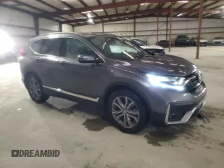 2020 Honda CR-V Touring with VIN 2HKRW1H96LH412204, listed as a Copart auction lot 47867515 with 53,730 mi miles and Salvage Title. Bid and sale history available at carsss.com. Image 4.