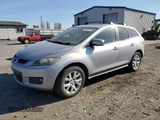 2007 Mazda CX-7 Sport with VIN JM3ER293X70154771, listed as a Copart auction lot 52688155 with 140,266 mi miles and Salvage Title. Bid and sale history available at carsss.com. Image 1.
