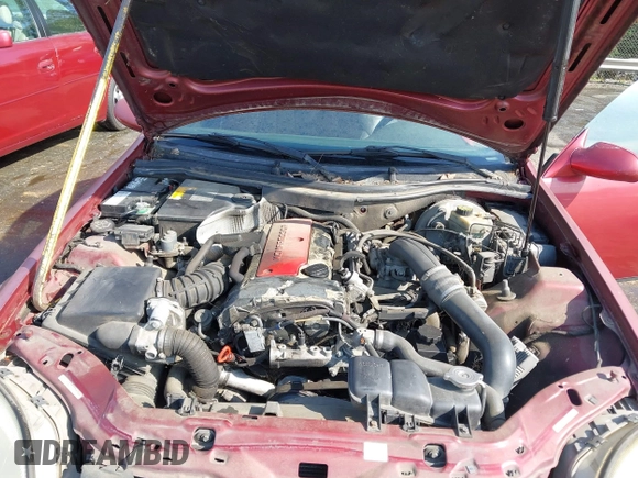 1999 Mercedes-Benz SLK-Class with VIN WDBKK47F0XF088123, listed as a IAAI auction lot 41991751 with 275,370 mi miles. Bid and sale history available at carsss.com. Image 10.