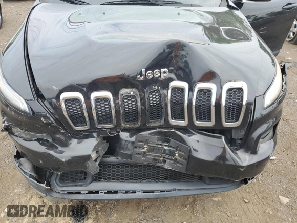 2017 Jeep Cherokee Latitude with VIN 1C4PJMCS0HW529604, listed as a Copart auction lot 60801095 with 95,900 mi miles and Salvage title. Bid and sale history available at DreamBid. Image 11.